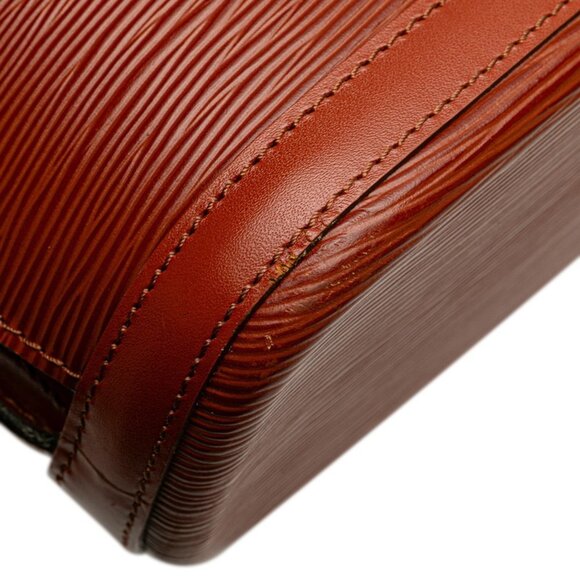 LOUIS VUITTON Brown Leather Shoulder Bag - Picture 4 of 10